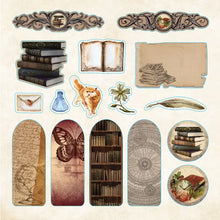 Load image into Gallery viewer, Bibliophila Ephemera Sticker Book