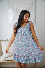 Load image into Gallery viewer, Floral Essence Tie Strap Dress