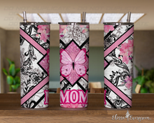 Load image into Gallery viewer, Fluttering Delight: Personalized Butterfly and Floral Tumbler | Personalized