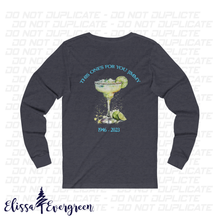 Load image into Gallery viewer, This One's For You Jimmy - Unisex Jersey Long Sleeve Tee | Honoring Jimmy