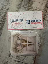 Load image into Gallery viewer, Collected Chaos Sticker Pack | The One with The Windows - Floral Window & Shutter Stickers – Set of 8
