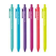 Load image into Gallery viewer, Colorful Jotter Gel Ink Pen Sets -  6 Pack