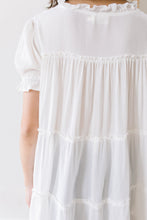 Load image into Gallery viewer, Smooth Sailing White Flowy Top