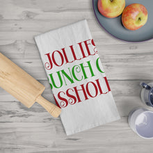 Load image into Gallery viewer, Jolliest Bunch Tea Towel