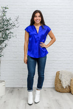 Load image into Gallery viewer, Isn't it Ironic Royal Blue Shirt