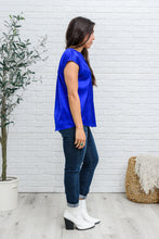 Load image into Gallery viewer, Isn't it Ironic Royal Blue Shirt