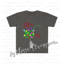 Load image into Gallery viewer, I'm Fine Everything Is Fine Christmas Lights Shirt, Holiday Lights Shirt, Funny Christmas Decorating Shirt | The Lights are fine! T-Shirt