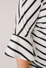 Load image into Gallery viewer, Every Direction Striped Top in White