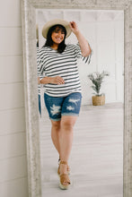 Load image into Gallery viewer, Every Direction Striped Top in White
