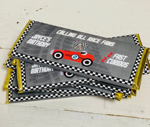 Load image into Gallery viewer, 2 Fast 2 Curious Candy Bar Wrappers or Completed Candy Bars | Party Favors