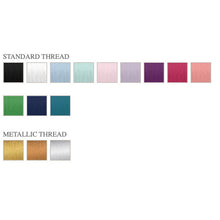 Load image into Gallery viewer, Personalized Embroidered Casual Cotton Button Down Shirt - White Monogram | Bridesmaids, Bridal Party