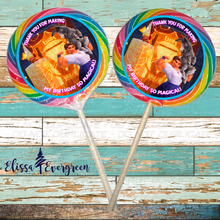 Load image into Gallery viewer, Magical Mini or Jumbo Swirl Pops | Party Favors | Encanto Inspired