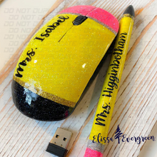 Load image into Gallery viewer, Glittered Mouse | Personalized