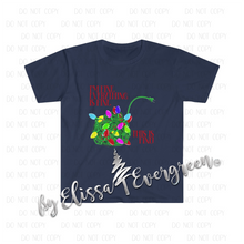 Load image into Gallery viewer, I'm Fine Everything Is Fine Christmas Lights Shirt, Holiday Lights Shirt, Funny Christmas Decorating Shirt | The Lights are fine! T-Shirt