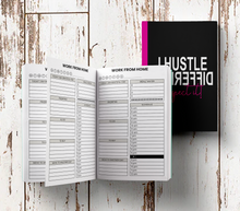 Load image into Gallery viewer, I Hustle Different Work From Home Planner