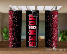 Load image into Gallery viewer, 2023 Senior Graduation 20 oz Stainless Steel Tumbler | Personalized Gift