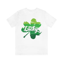 Load image into Gallery viewer, St. Paddy's Day Lucky Shamrock T-shirt