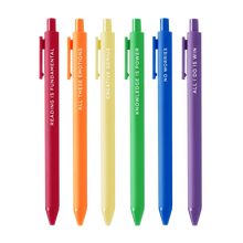 Load image into Gallery viewer, Colorful Jotter Gel Ink Pen Sets -  6 Pack