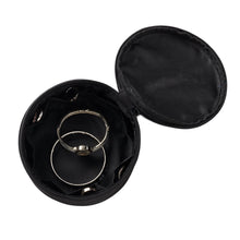 Load image into Gallery viewer, Black Jewelry Case | Personalized Jewelry Case