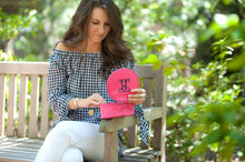 Load image into Gallery viewer, Hot Pink Jewelry Case | Personalized Jewelry Case