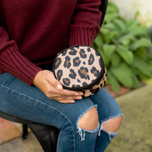 Load image into Gallery viewer, Wild Side Leopard Jewelry Case | Personalized Jewelry Case