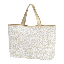 Load image into Gallery viewer, Natural Leopard Tote | Personalized Tote Bag
