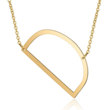 Load image into Gallery viewer, Big Letter Initial Necklace