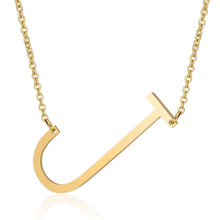 Load image into Gallery viewer, Big Letter Initial Necklace