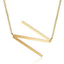 Load image into Gallery viewer, Big Letter Initial Necklace