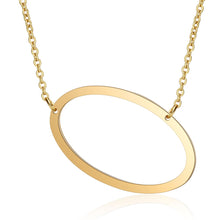 Load image into Gallery viewer, Big Letter Initial Necklace