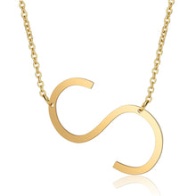 Load image into Gallery viewer, Big Letter Initial Necklace
