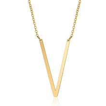 Load image into Gallery viewer, Big Letter Initial Necklace