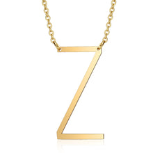 Load image into Gallery viewer, Big Letter Initial Necklace