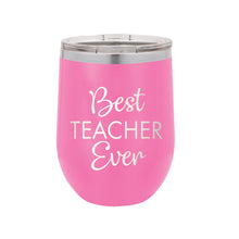 Load image into Gallery viewer, Best Teacher 12 oz Hot and Cold Beverage Tumbler