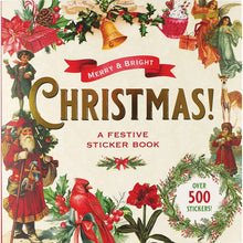 Load image into Gallery viewer, Merry And Bright Christmas Stickerbook
