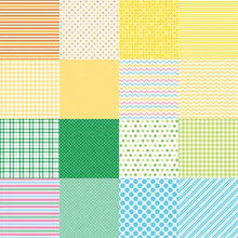 Load image into Gallery viewer, Stripes, Dots and Plaids 6x6 Paper Book

