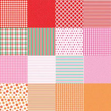 Load image into Gallery viewer, Stripes, Dots and Plaids 6x6 Paper Book
