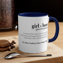 Load image into Gallery viewer, Girl Boss 11oz Ceramic Coffee Mug | BOSS Gifts
