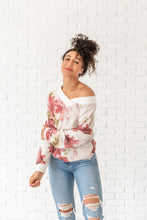 Load image into Gallery viewer, Watch Me Bloom Floral Knit Top
