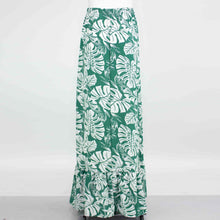 Load image into Gallery viewer, Flared Bottom Leaf Maxi Skirt
