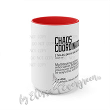 Load image into Gallery viewer, CHAOS COORDINATOR PERSONALIZED Gift Mug | Mom Life Gift, Busy Life Gift | Unique Personalized Gift
