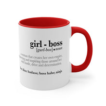 Load image into Gallery viewer, Girl Boss 11oz Ceramic Coffee Mug | BOSS Gifts
