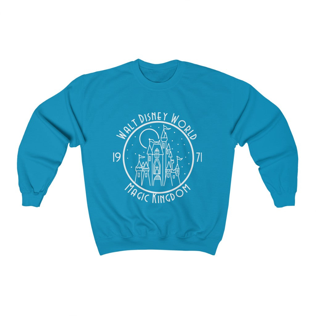 Old School 1971 Magic Kingdom Inspired Sweatshirt