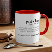 Load image into Gallery viewer, Girl Boss 11oz Ceramic Coffee Mug | BOSS Gifts
