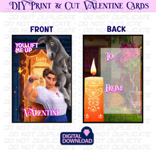 Load image into Gallery viewer, Encanto inspired Valentine Digital Download | Set of 5 Encanto Inspired designs | DIY kids printable valentines | Instant Digital Download
