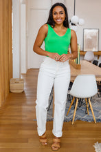Load image into Gallery viewer, Judy Blue Diana Straight Leg Jeans In White
