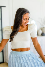 Load image into Gallery viewer, Filled With Peace Cropped Top
