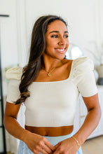 Load image into Gallery viewer, Filled With Peace Cropped Top
