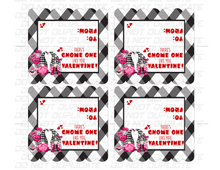 Load image into Gallery viewer, There&#39;s Gnome One Like You! Valentine Treat Bag Topper Printable Digital Download | SVG Print and Cut File
