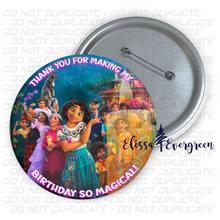 Load image into Gallery viewer, Very Magical 3&quot; Inspired Birthday Buttons
